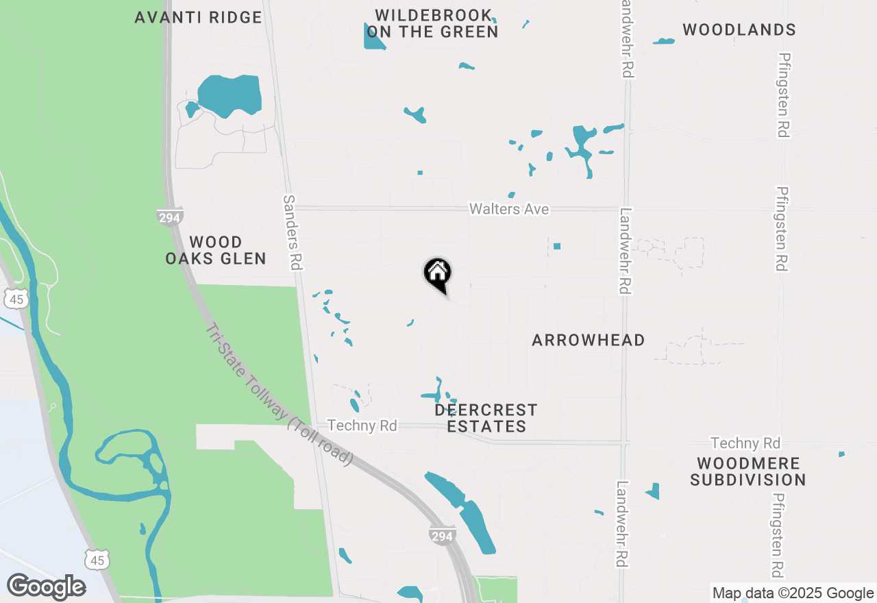 Map of 1671 Mission Hills Road #501, Northbrook, IL 60062