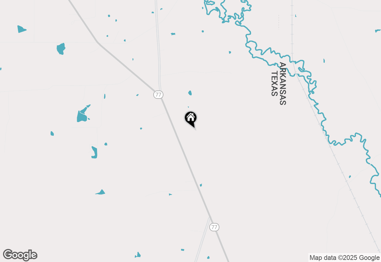 Map of 00 Highway 77 Lot 2 E, Atlanta, TX 75551