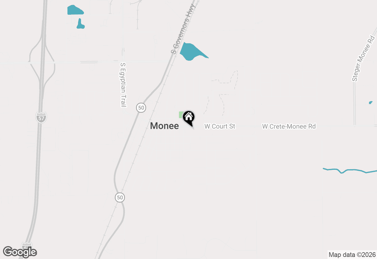 Map of 5203 W Court Street, Monee, IL 60449