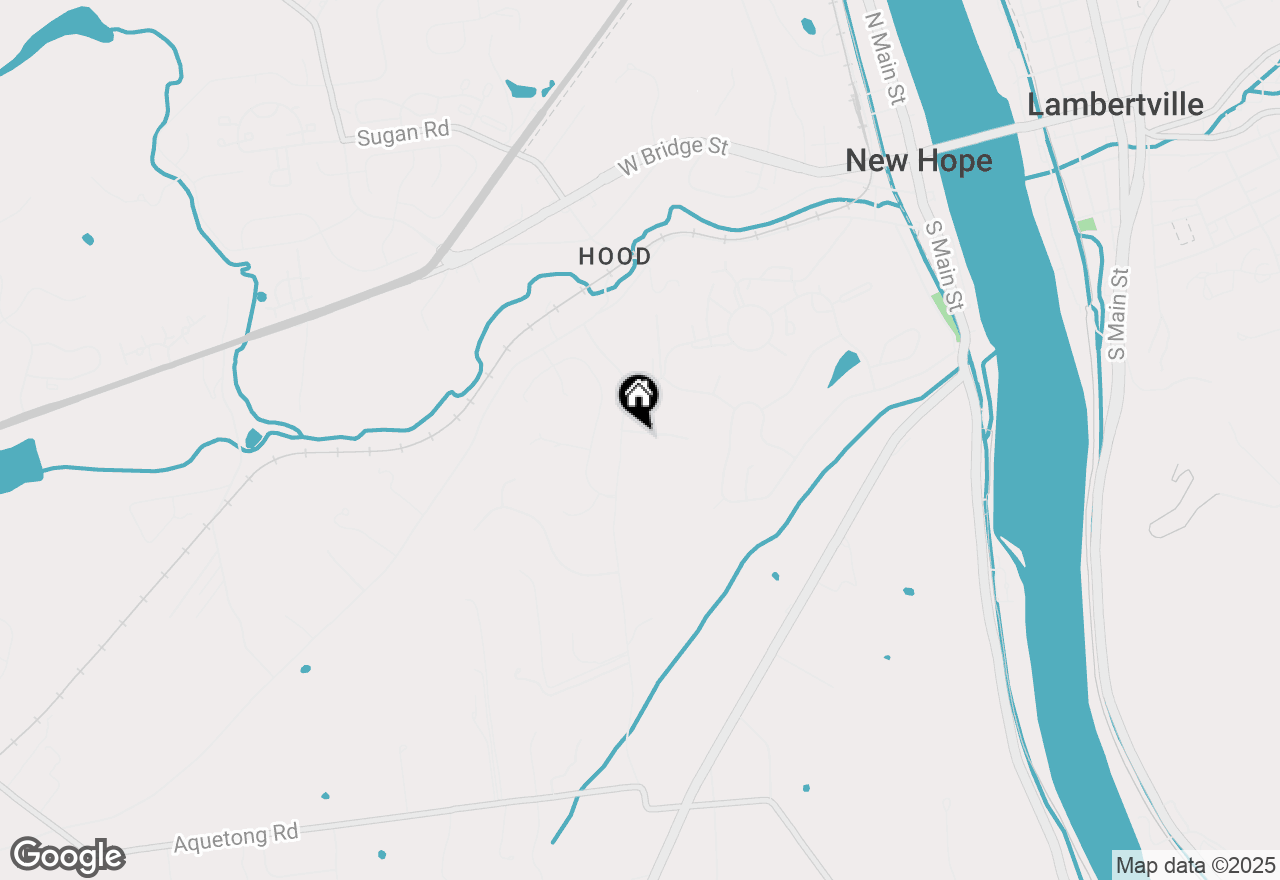 Map of 244 S Sugan Rd (fairview Ave, New Hope, PA 18938