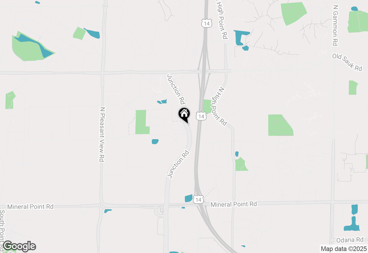 Map of 414 Junction Road, Madison, WI 53717