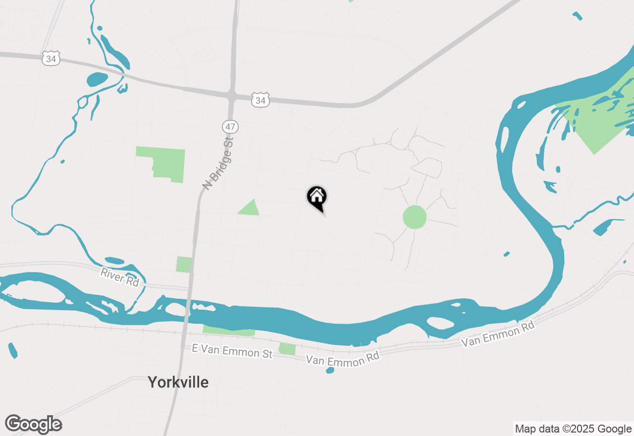 Map of 701 Wacker Drive, Yorkville, IL 60560