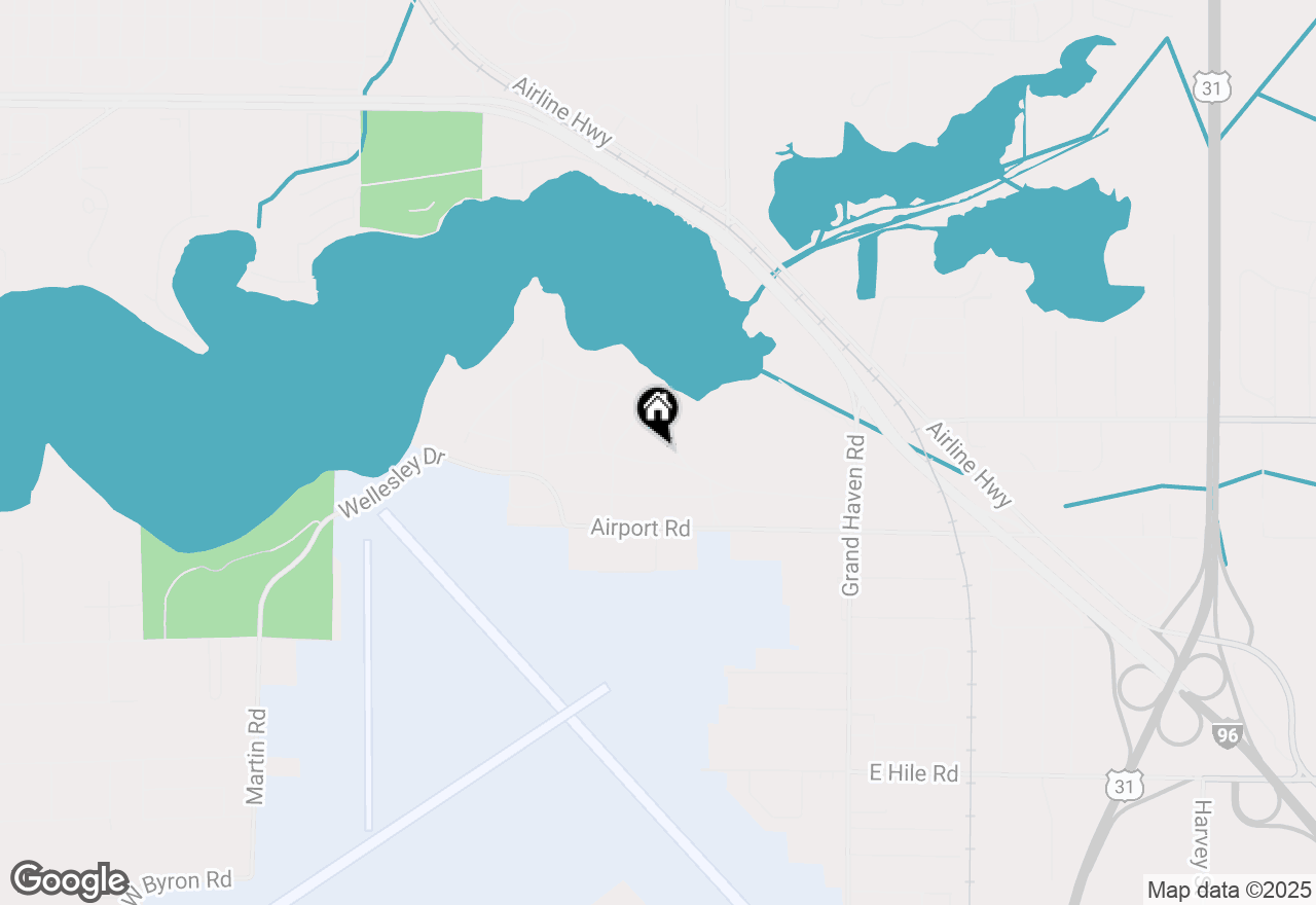Map of 676 Cambridge Drive, Norton Shores, MI 49441