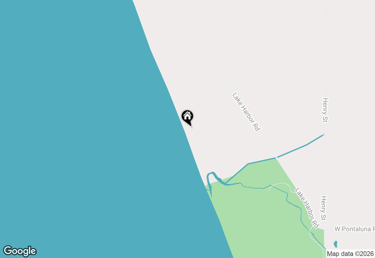Map of 5959 Lake Harbor Road, Muskegon, MI 49441
