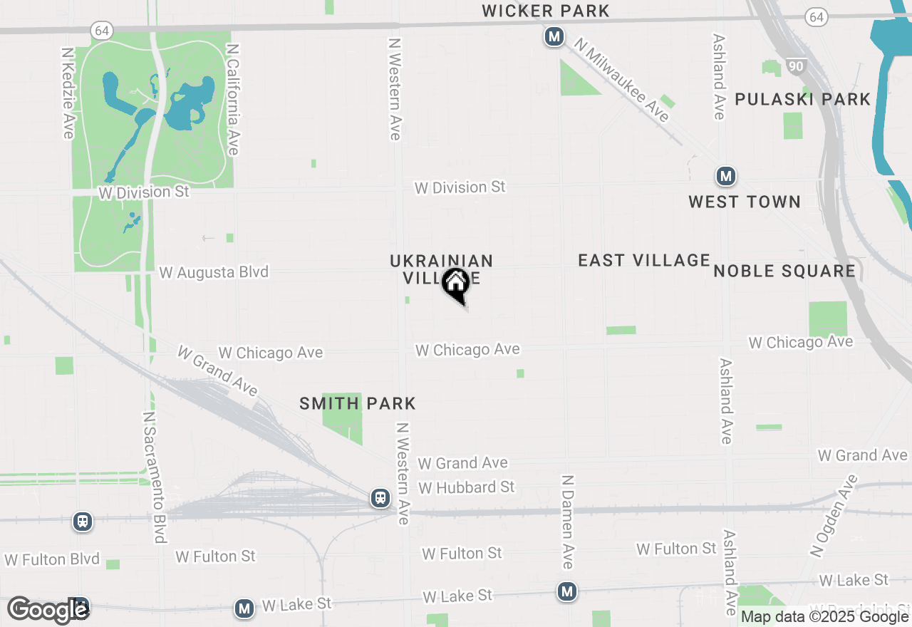 Map of 2239 W Iowa Street, Chicago, IL 60622