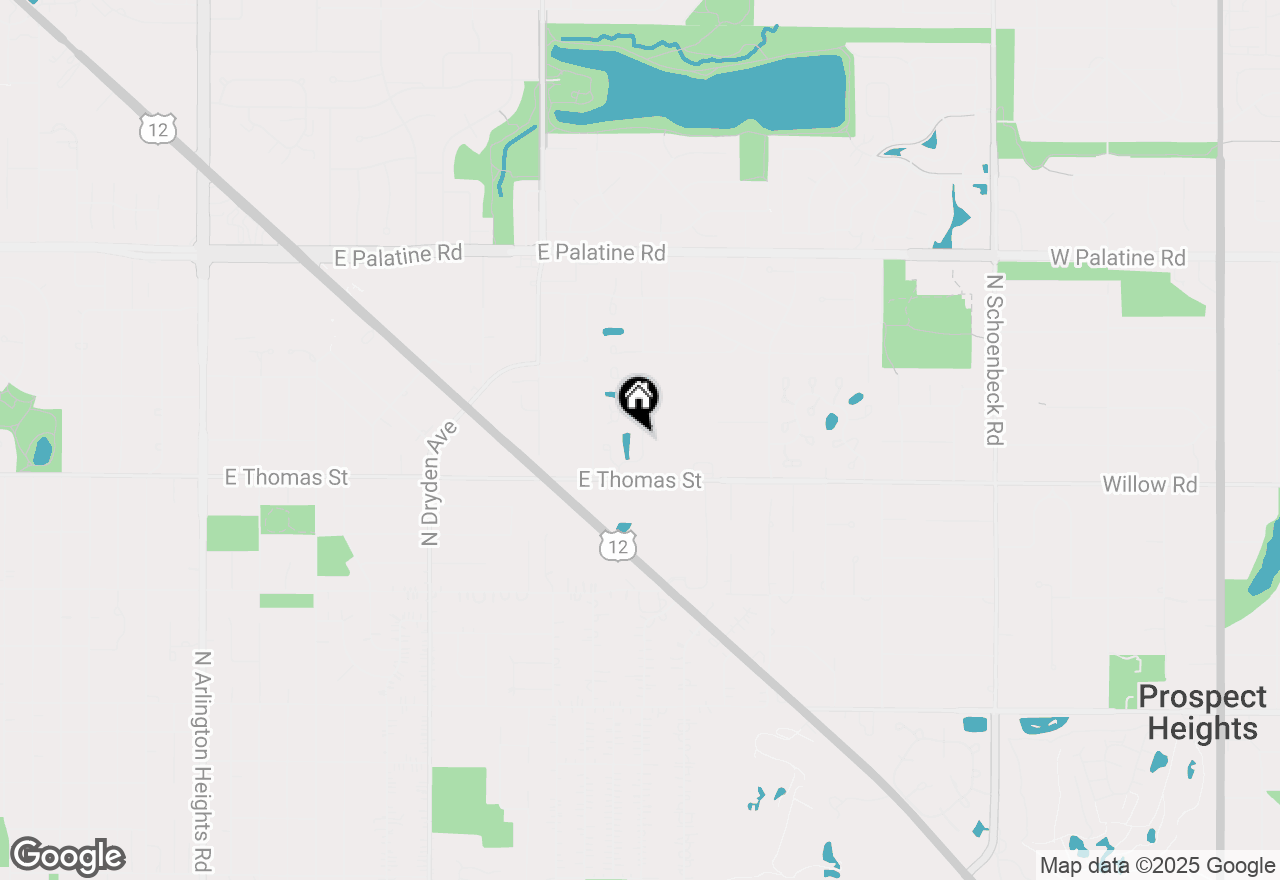 Map of 1532 N Courtland Drive #6, Arlington Heights, IL 60004
