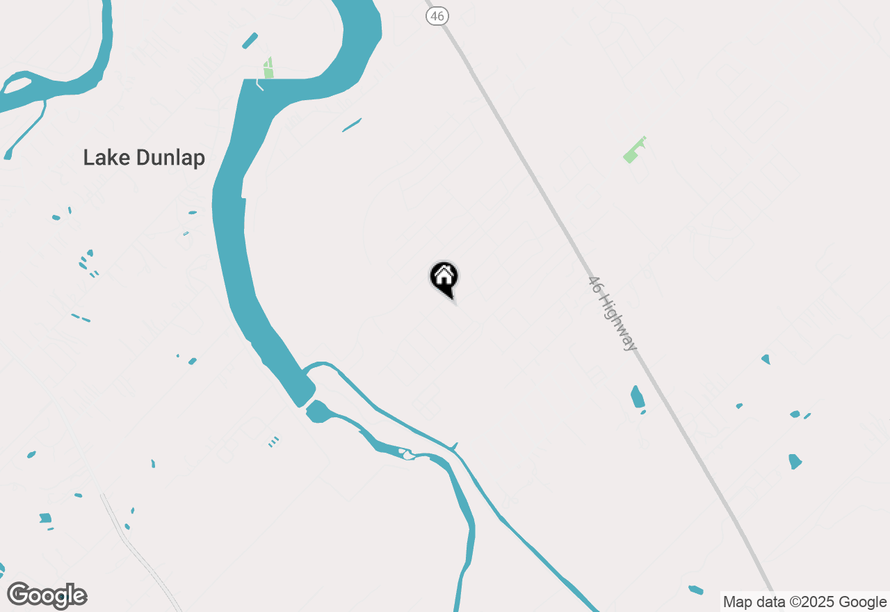 Map of 407 Dappled Willow, New Braunfels, TX 78130