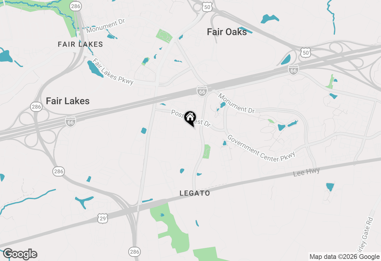 Map of 12140 Garden Grove Circle #404, Fairfax, VA 22030