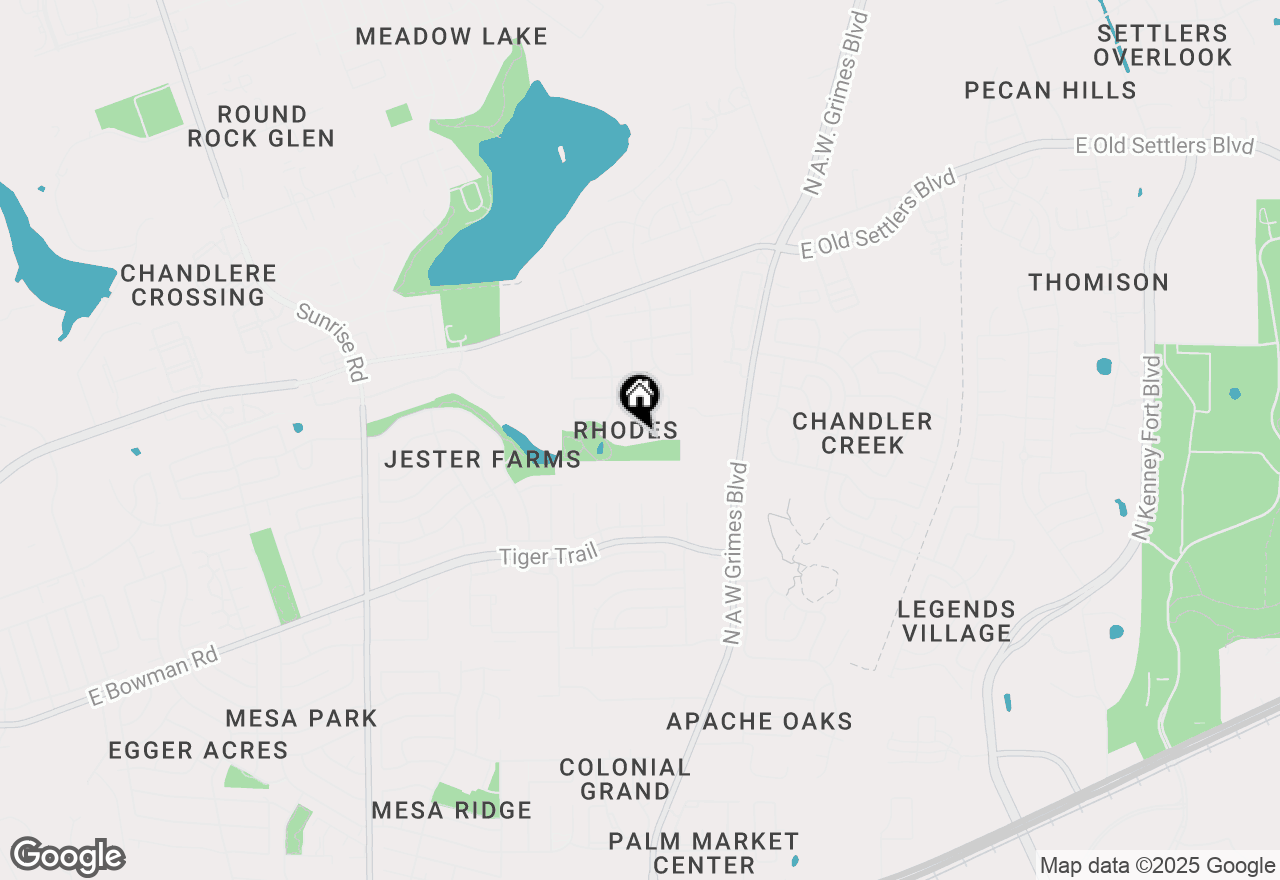 Map of 1539 Apollo Cir, Round Rock, TX 78664