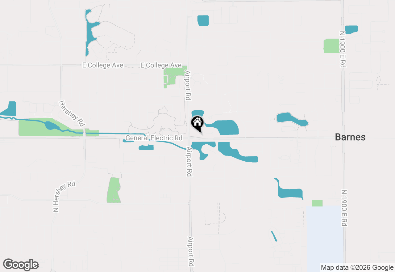 Map of 7 Smokey Court, Bloomington, IL 61704