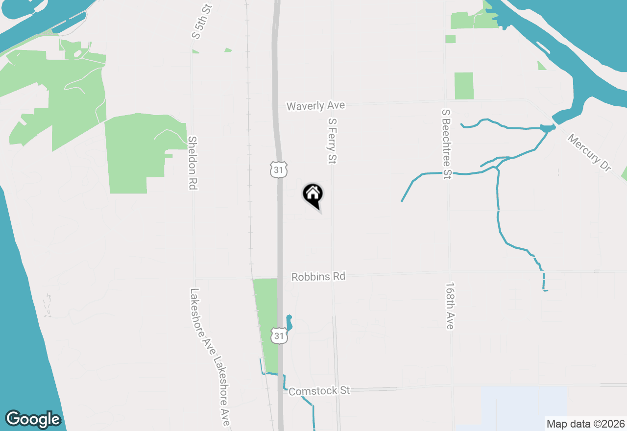 Map of 1007 Orchard Avenue, Grand Haven, MI 49417