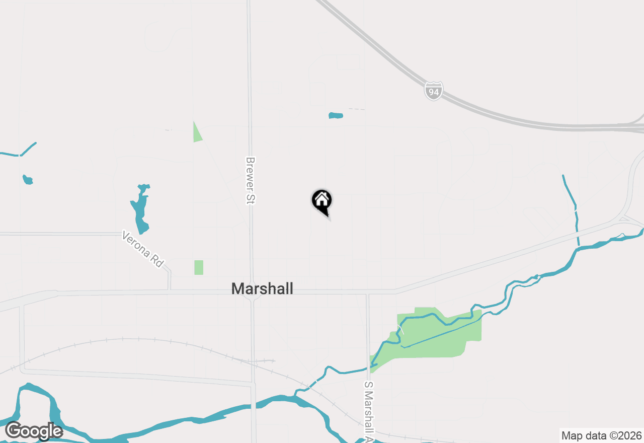 Map of 347 N Madison Street, Marshall, MI 49068