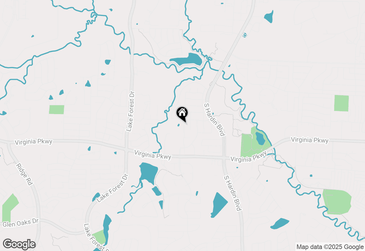 Map of 505 Parkhaven Drive, Mckinney, TX 75071