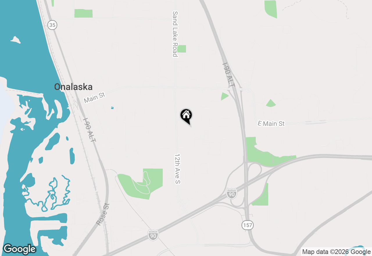 Map of 1220 Green St, Onalaska, WI 54650