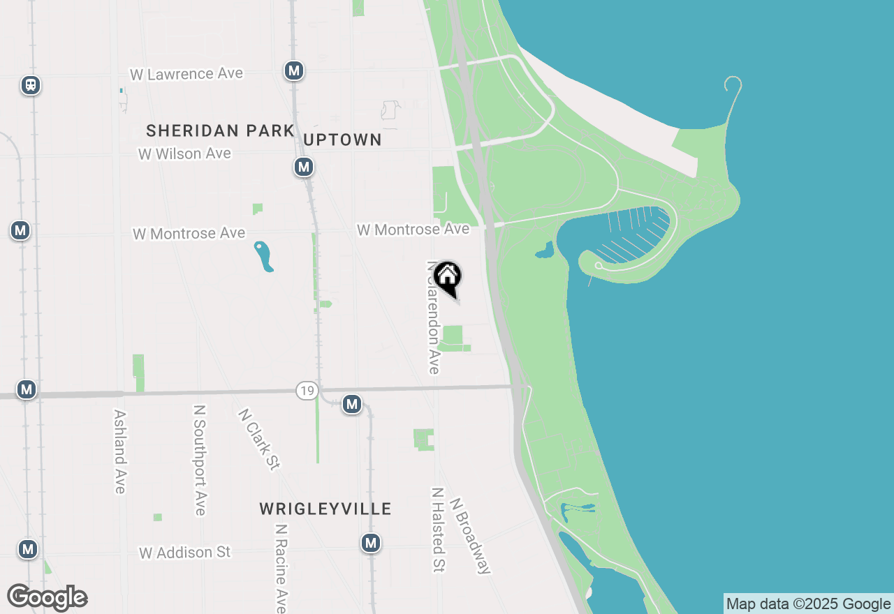 Map of 741 W Buena Avenue, Chicago, IL 60613