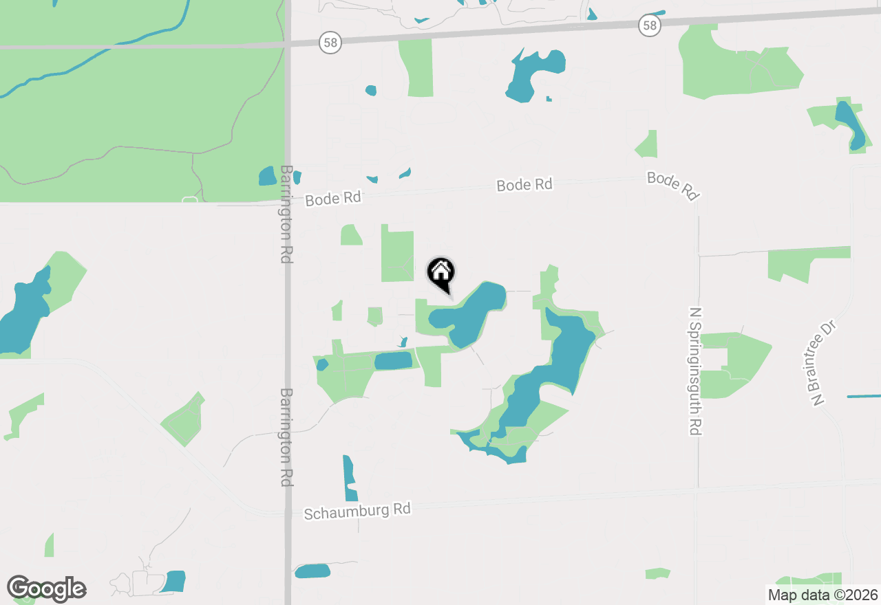 Map of 511 Eagle Court, Schaumburg, IL 60194