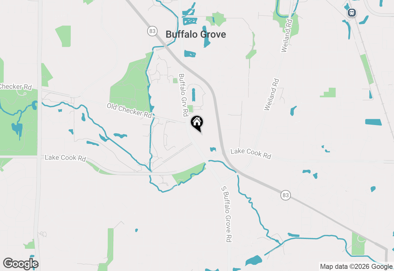 Map of 125 N Buffalo Grove Road #104, Buffalo Grove, IL 60089
