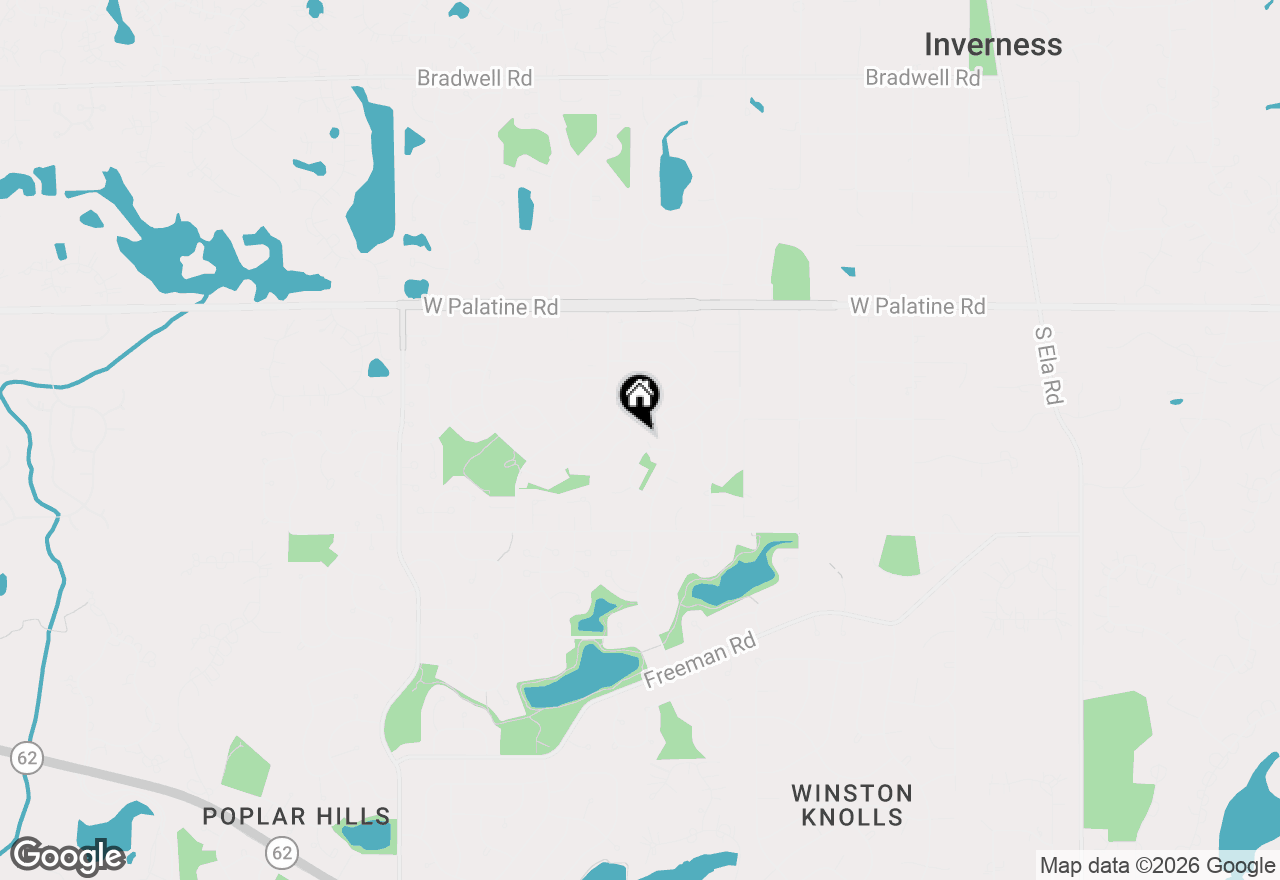 Map of 4500 Sundance Court, Hoffman Estates, IL 60192