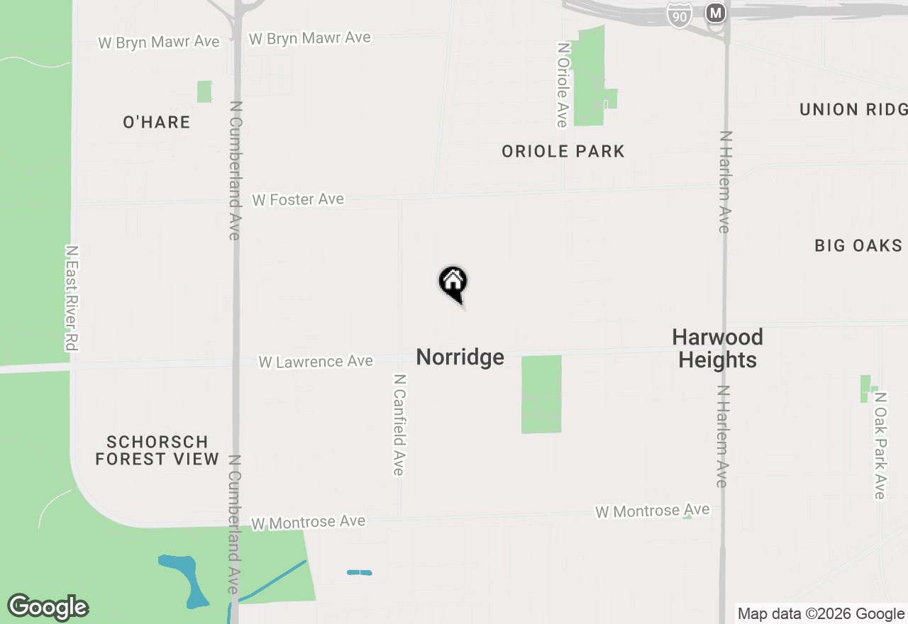 Map of 4909 N Orange Avenue, Norridge, IL 60706
