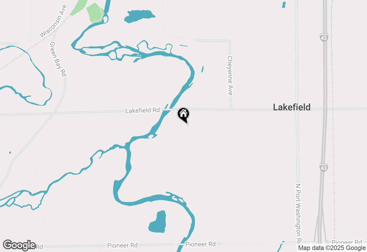 Map of 450 Pheasant Ln, Grafton, WI 53024