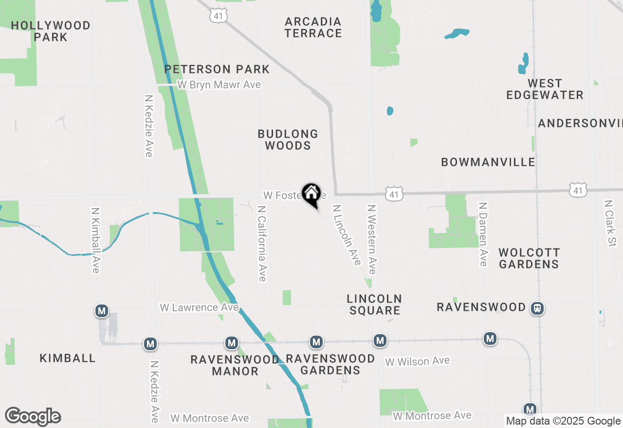 Map of 2611 W Carmen Avenue, Chicago, IL 60625