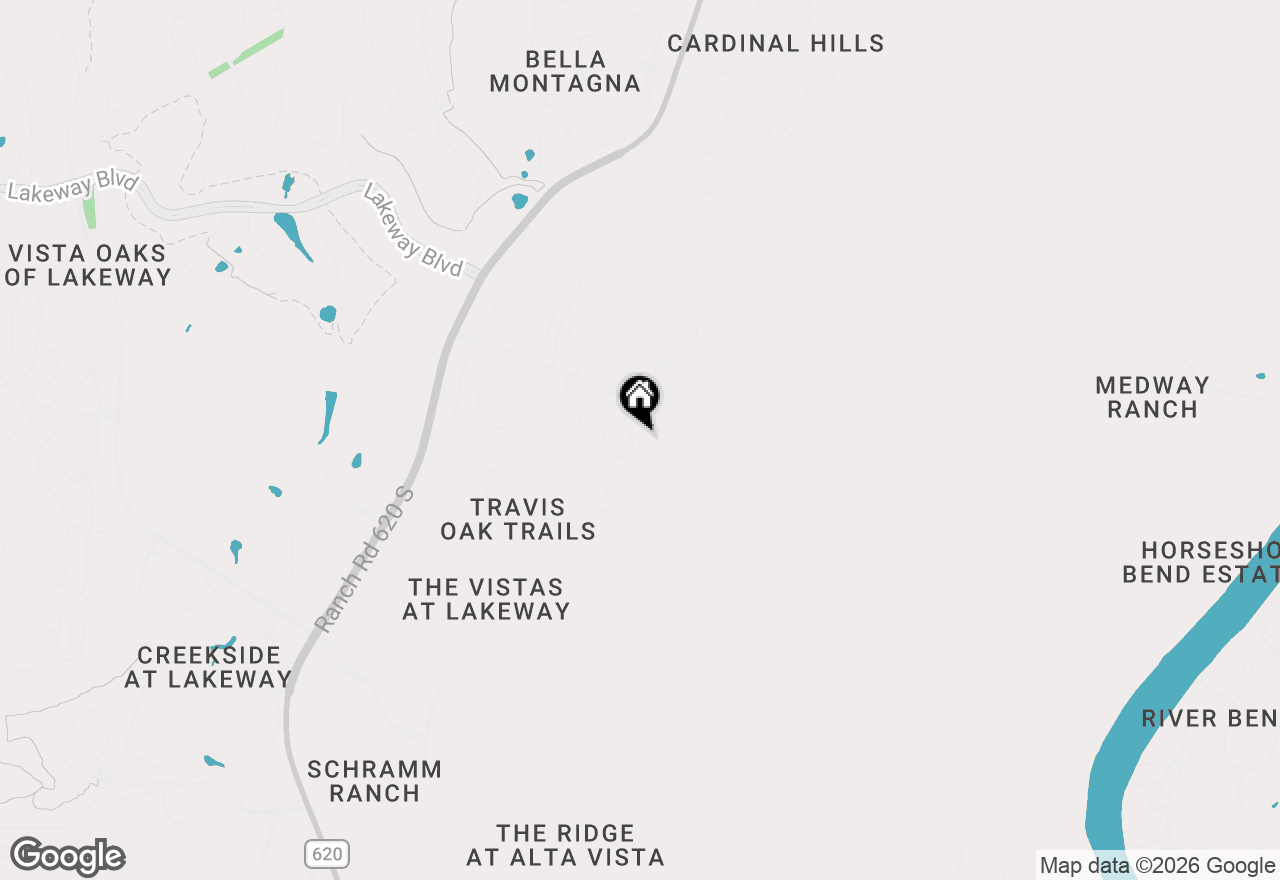 Map of 1030 Barrie Dr, Austin, TX 78734