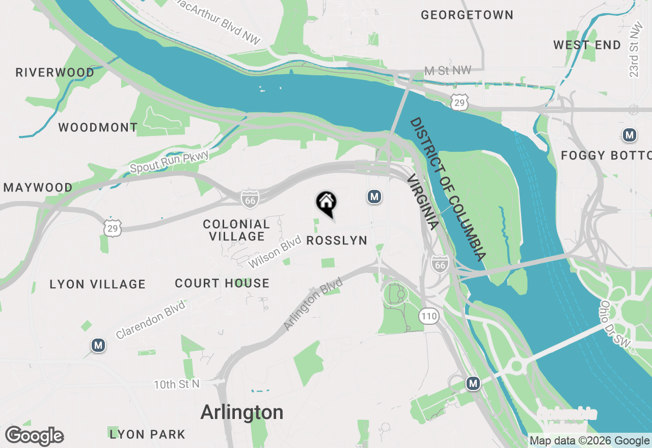 Map of 1781 N Pierce Street #802, Arlington, VA 22209