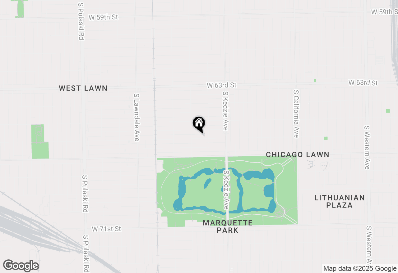 Map of 3330 W 66th Street, Chicago, IL 60629