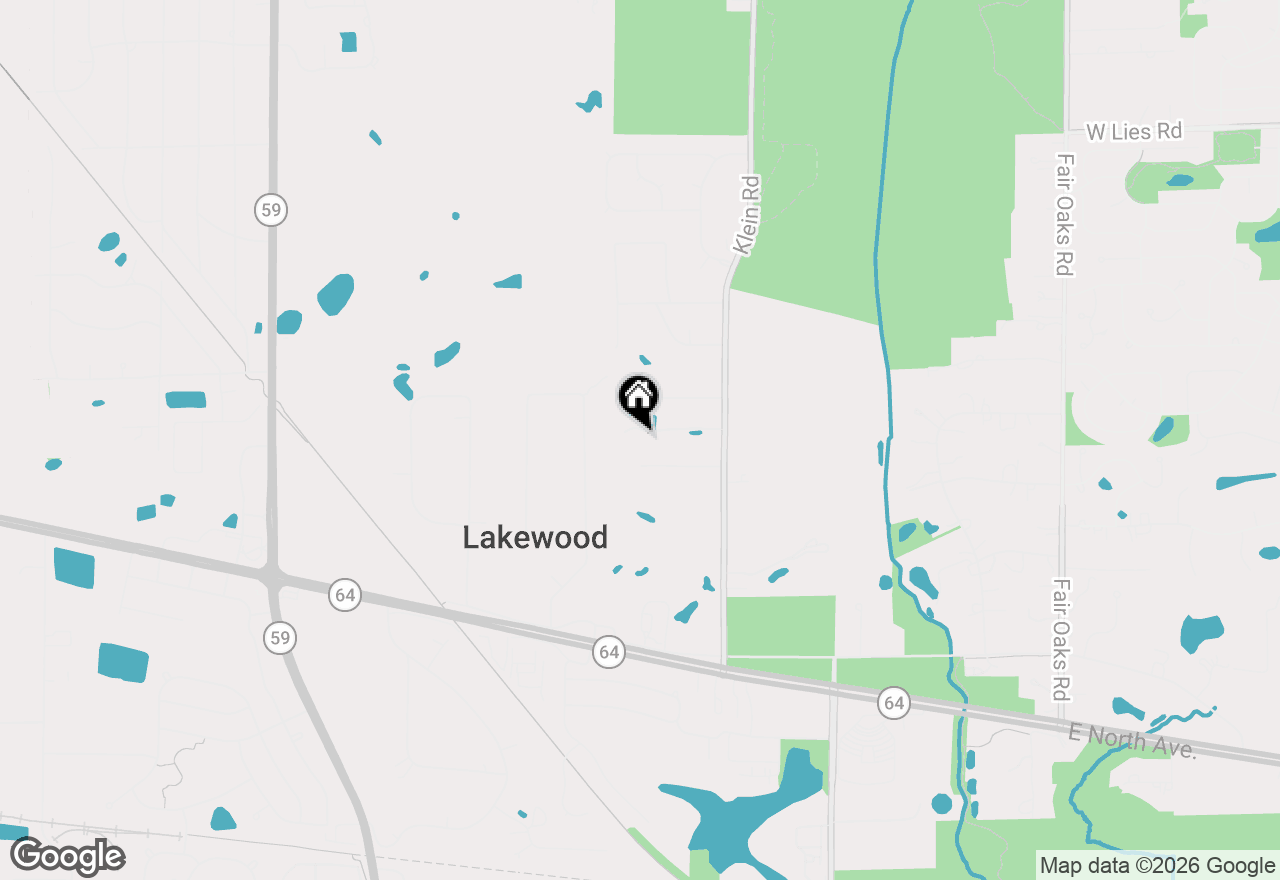 Map of 3N286 Klein Road, West Chicago, IL 60185