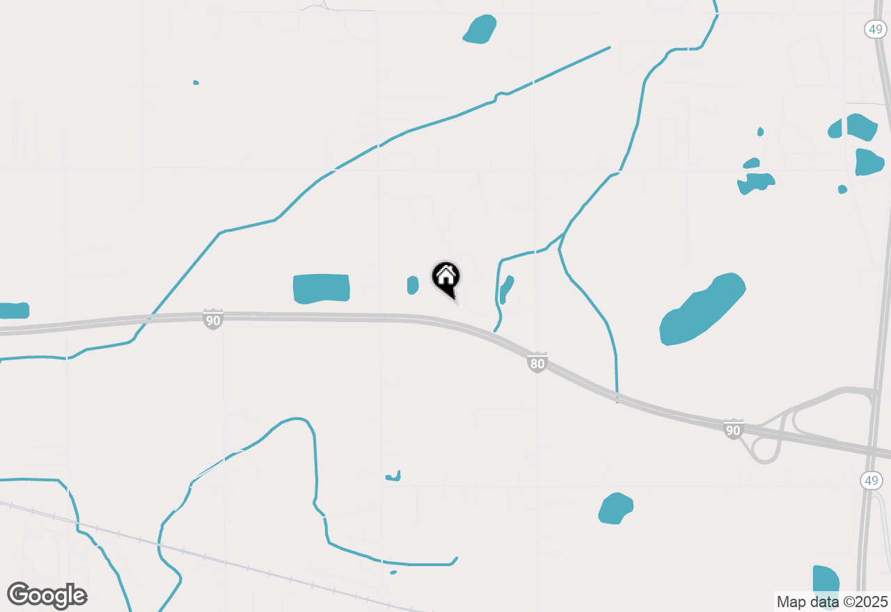 Map of 23 Karner Blue Court, Chesterton, IN 46304