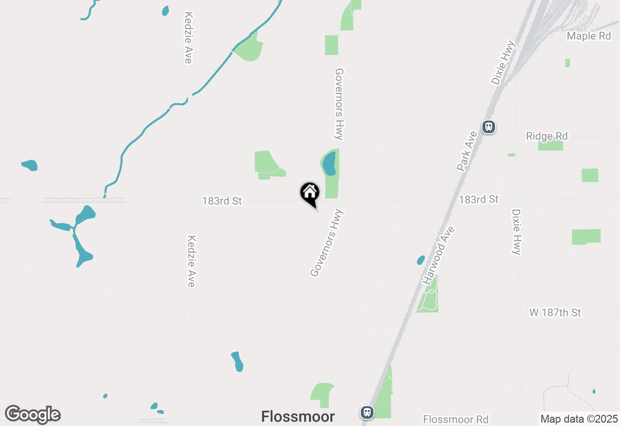 Map of 18310 Cherry Creek Drive #3, Homewood, IL 60430