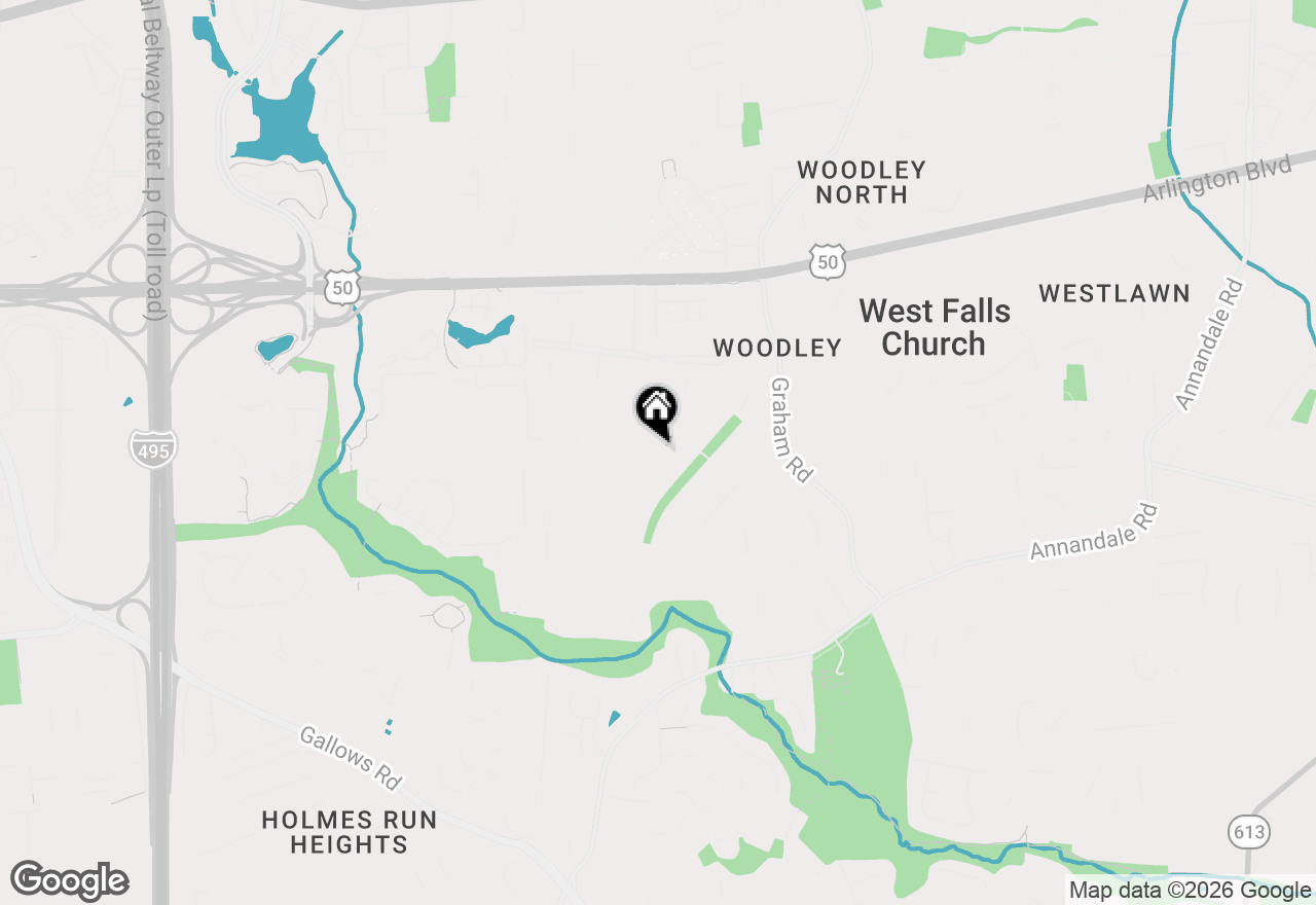 Map of 3217 Norfolk Lane, Falls Church, VA 22042