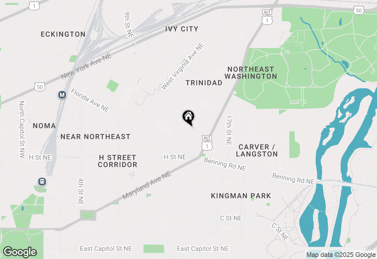 Map of 1313 Orren Street Ne #3, Washington, DC 20002