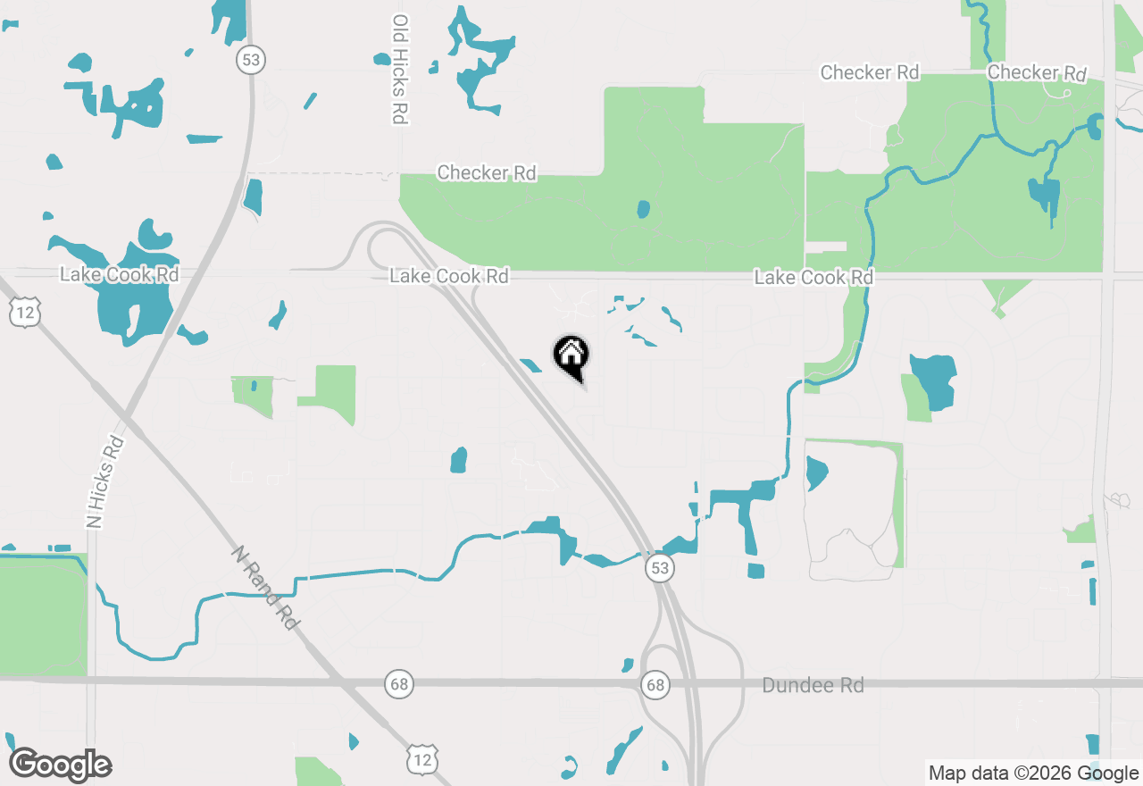 Map of 2213 Nichols Road #B, Arlington Heights, IL 60004