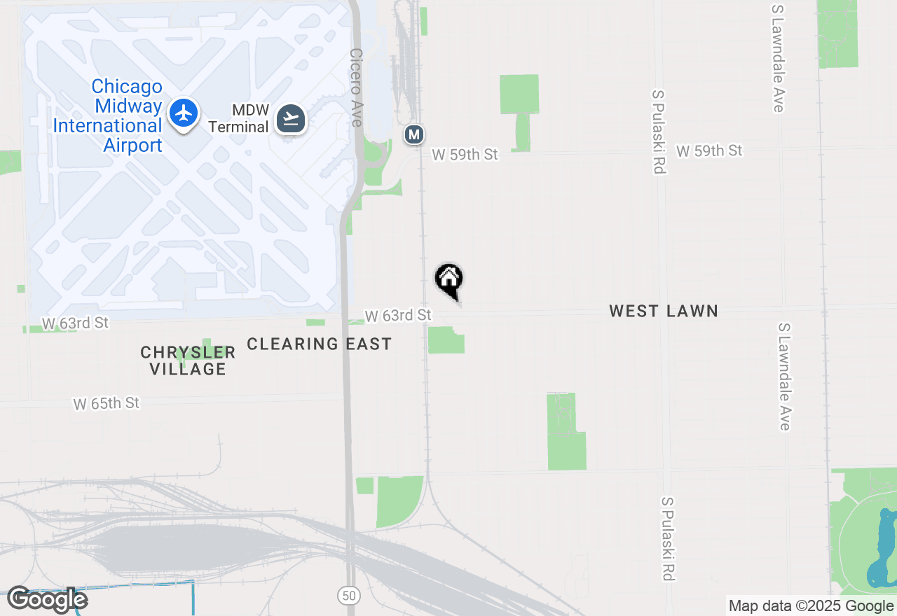 Map of 4520 W 63rd Street, Chicago, IL 60629