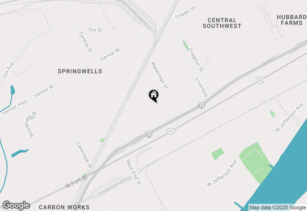 Map of 7042 Army Street, Detroit, MI 48209