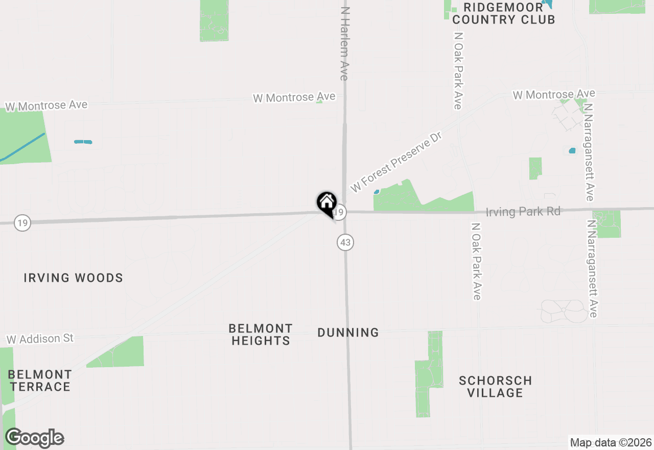 Map of 3942 N Oconto Avenue, Chicago, IL 60634
