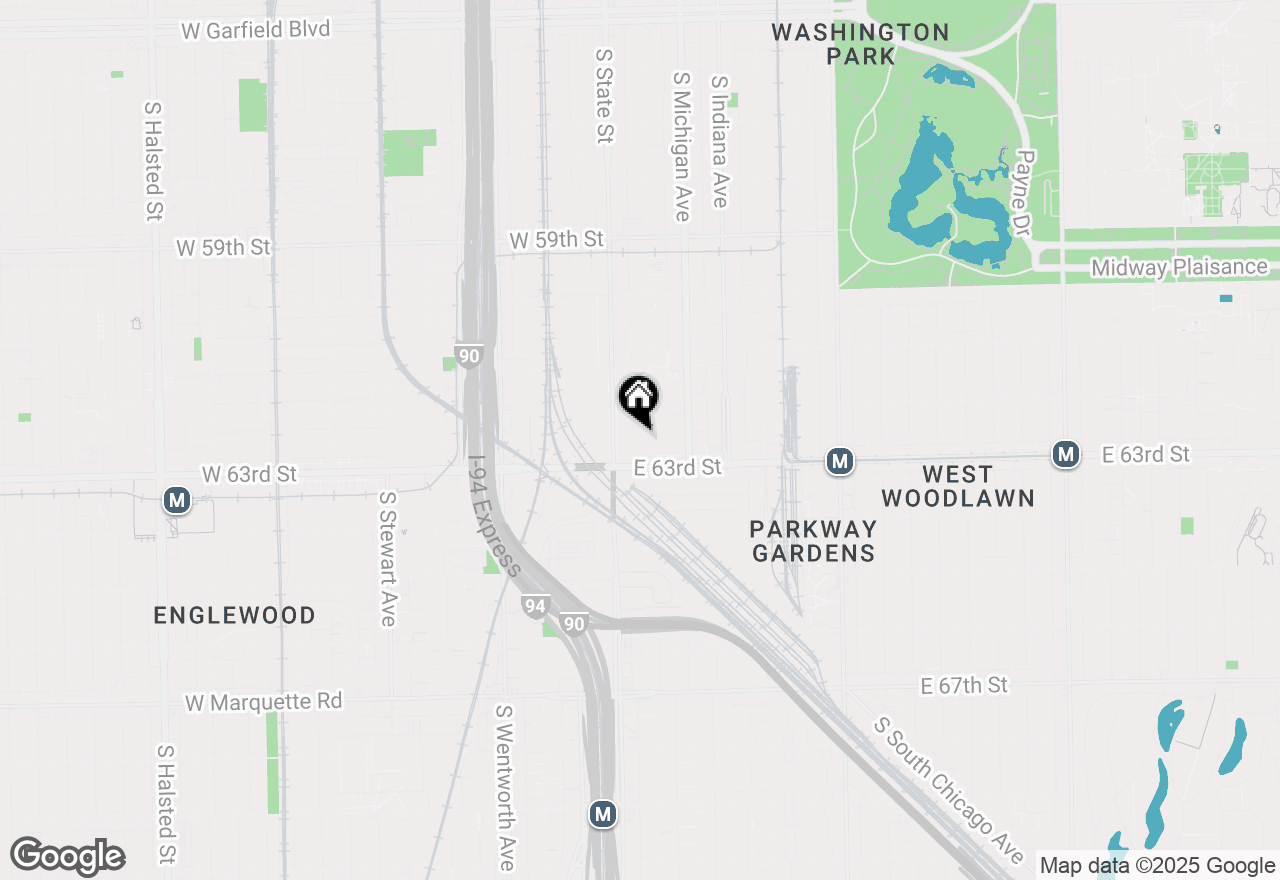 Map of 6232 S Wabash Avenue, Chicago, IL 60637