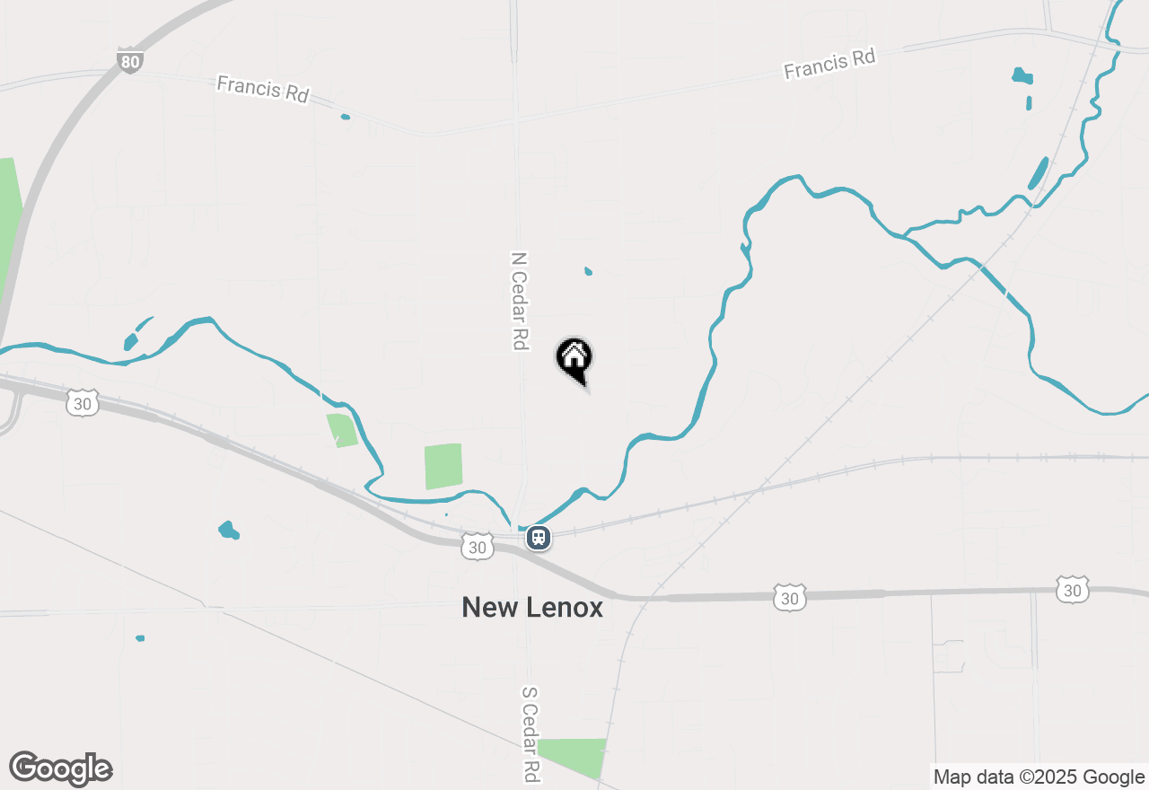 Map of 715 Root Street, New Lenox, IL 60451