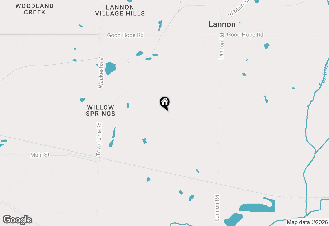 Map of W208N6659 Sweet Clover Dr, Menomonee Falls, WI 53051