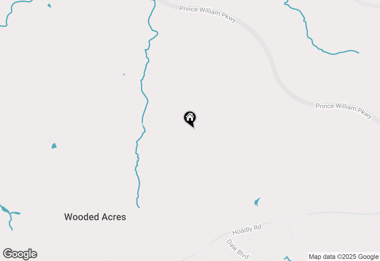 Map of 6504 Basil Court, Manassas, VA 20112