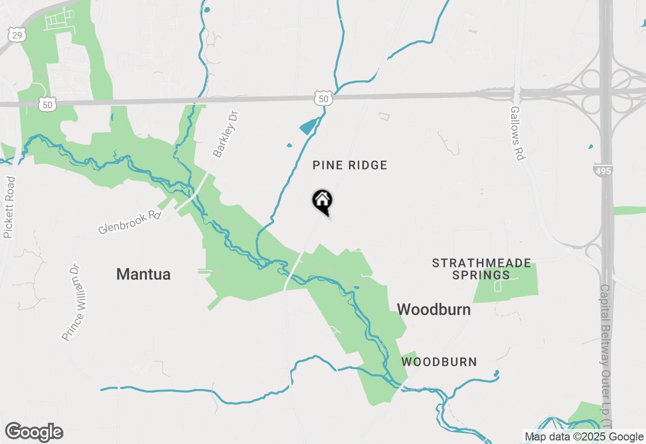 Map of 3317 Prosperity Avenue, Fairfax, VA 22031