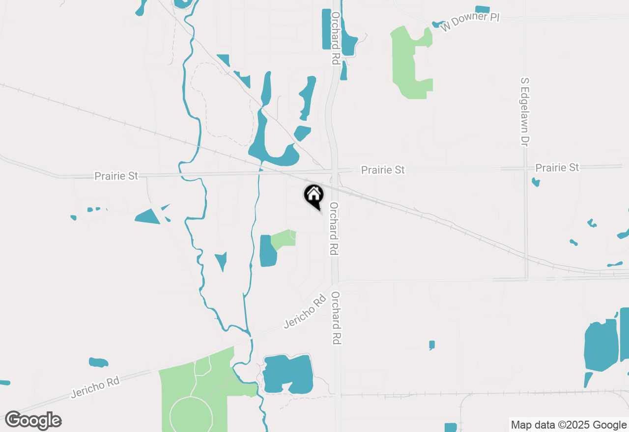 Map of 2451 Roseglen Way, Aurora, IL 60506