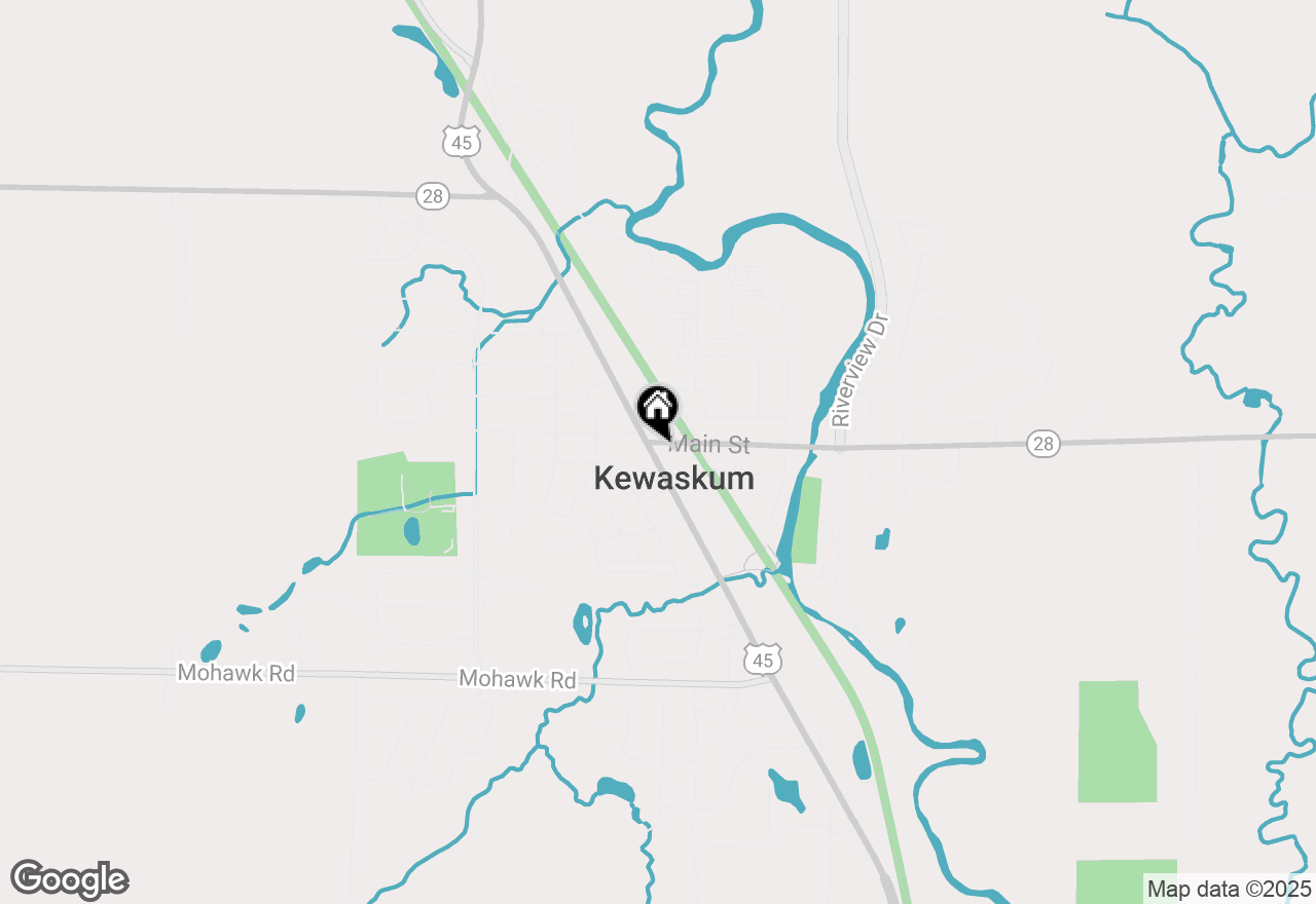 Map of 109 Main St, Kewaskum, WI 53040