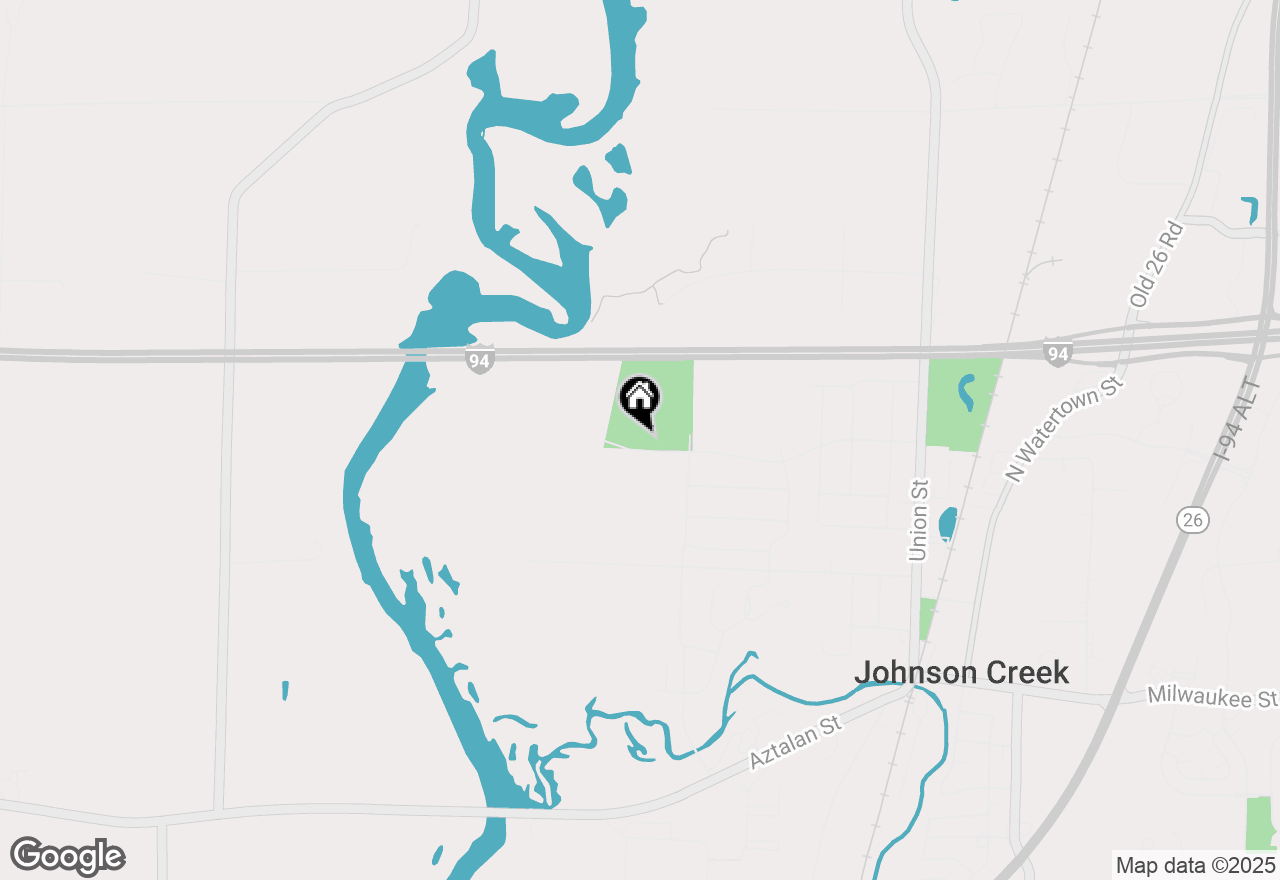 Map of 524 Midge St, Johnson Creek, WI 53038