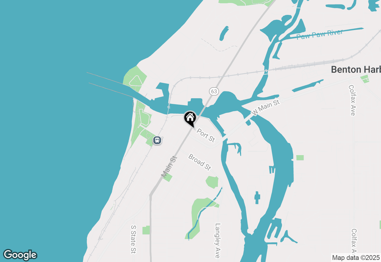 Map of 105 Main Street, St. Joseph, MI 49085