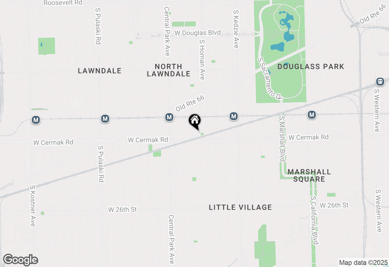 Map of 2142 S Trumbull Avenue, Chicago, IL 60623