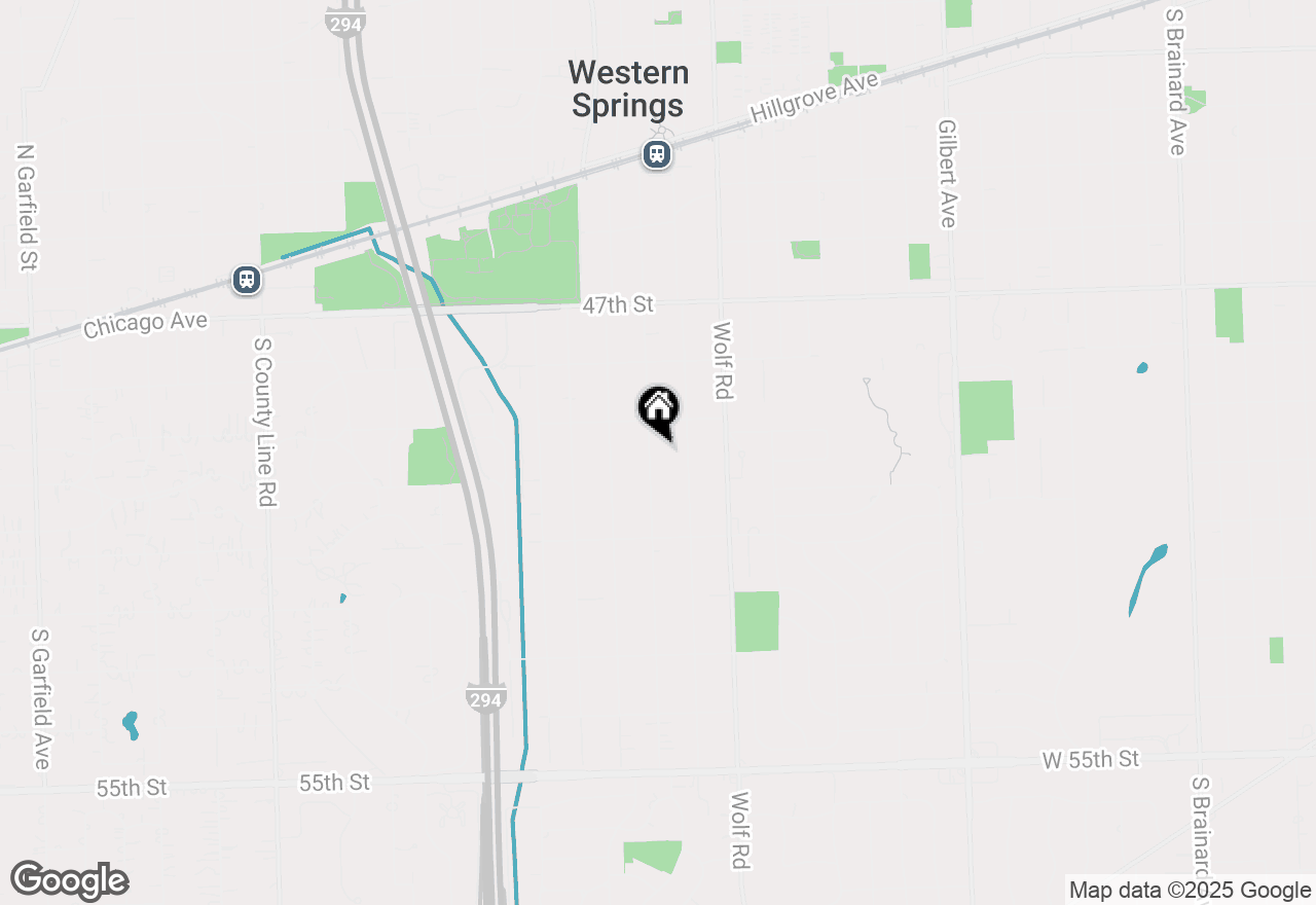 Map of 4925 Grand Avenue, Western Springs, IL 60558
