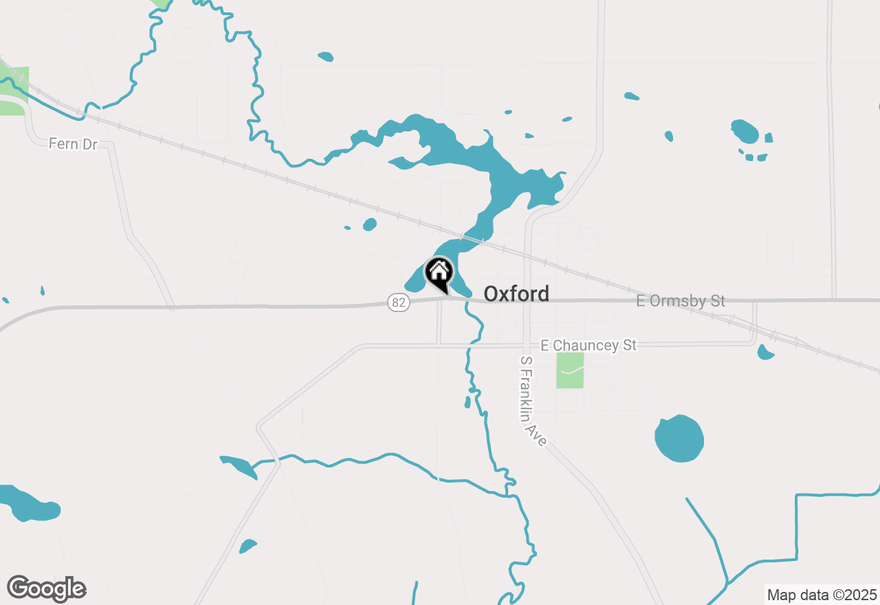 Map of N3780 Fandrich Street, Oxford, WI 53952