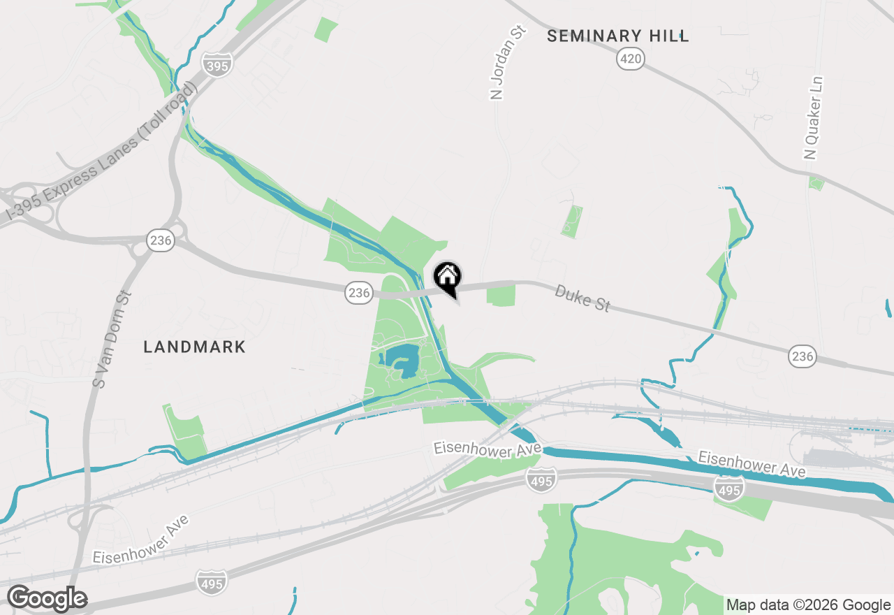 Map of 4600 Duke Street #1624, Alexandria, VA 22304